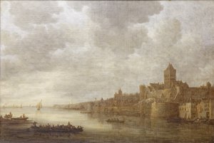 オランダのナイメーヘン市の眺め 作： Jan Josephsz van Goyen